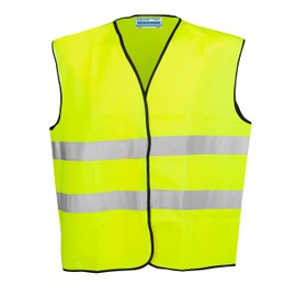 Children High Visibility School Safety Vest Waistcoat Jacket (1 Pack, 7/9 Years)