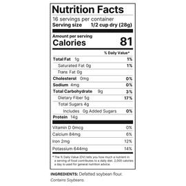 Plant Basics - Hearty Plant Protein - Unflavored Chunks, 6 lb Bulk Bag, Non-GMO, Gluten Free, Low Fat, Low Sodium, Vegan, Meat Substitute