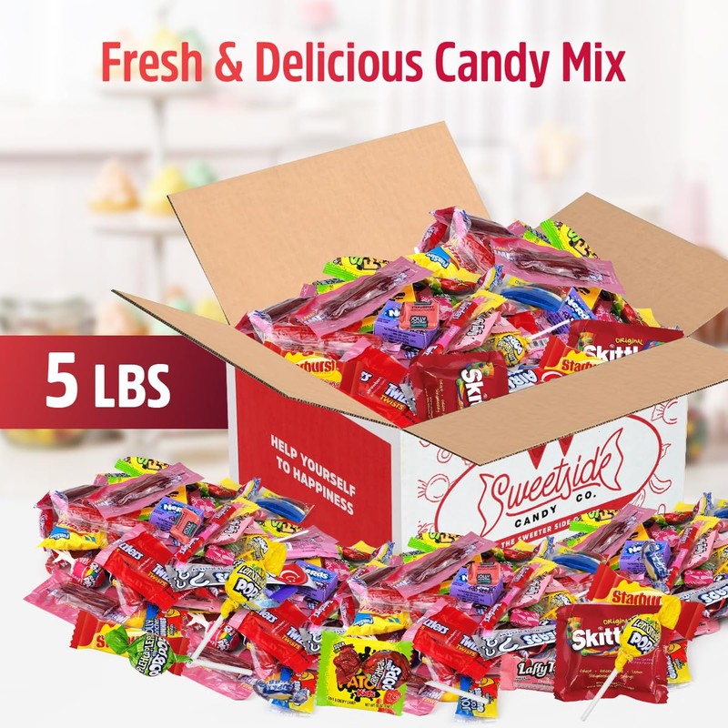 Bulk Candy Individually Wrapped - Parade Kid’s Dream, 5lb of