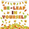 EggSun 112pcs Thanksgiving Bulletin Board Classroom Decorations Be Leaf in