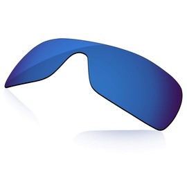 LenzReborn Polarized Lens Replacement for Oakley Turbine Rotor OO9307 Sunglass - Navy Blue - Polarized Mirrored