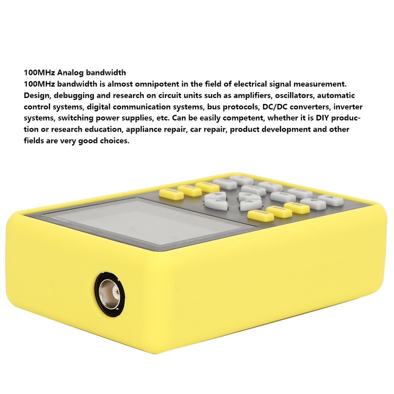 Handheld USB Portable IPS LCD Mini Digital Oscilloscope Multimeter Tester