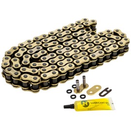 NICHE Gold 428 X-Ring Chain 100 Links With Connecting Master Link