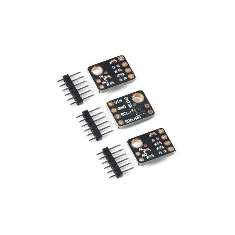 MusRock 3Pcs SHT31-D Temperature Humidity Sensor Module SHT31 Temperature and
