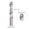 sourcing map Solid Carbide Drill Bits, 6.9mm C2/K20 Tungsten Carbide