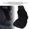 Black Foldable Pets Front Seat Dog Cover with Buckle Waterproof