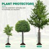 6Pack Tree Trunk Protector, Metal Tree Guards Trunk Protector with