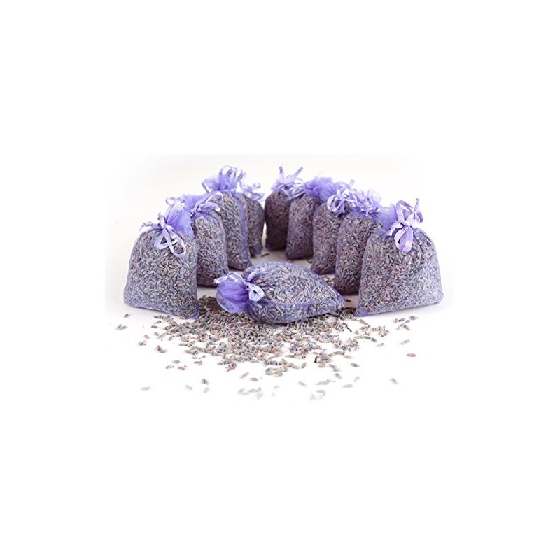 Quertee 5 x Lavender Bags with French Lavender - Total