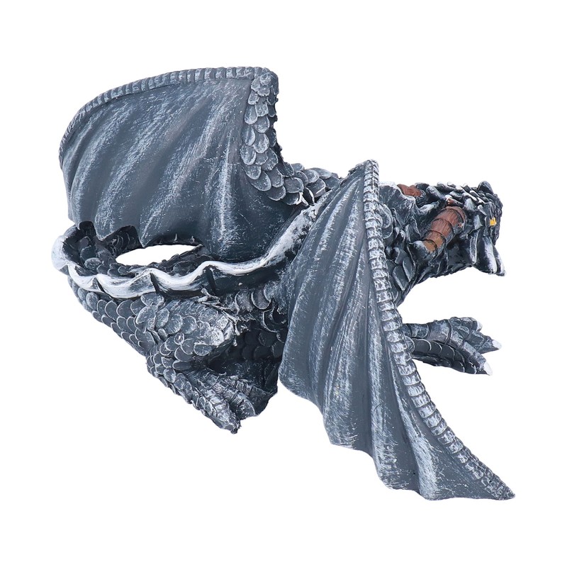 Big Squatting Dragon Sculpture Resin Gardening Ornaments for Home Outdoor