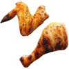 3D Chicken Leg&Chicken Wing Pillow Plush Toy,20cm Pillow Soft Lumbar