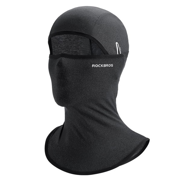 ROCKBROS Face Cover, Cooling Feel, Balaclava, UV Protection, Breathability, Sweat