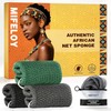 Esponja de red africana Mifeloy Paquete de 3 estropajos exfoliantes