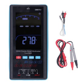 Smart Multimeter, 3.5in LCD Display Digital Multimeter Intelligent Fully Automatic Test and Maintenance Meter Multifunctional High, Multi Testers