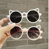 BlinkRite Trendy Round-Shaped LIttle Devil Cat Ear Sunglasses for Girls