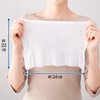 Como Life Compressed Hot Towels, Pack of 50, Individual Packaging,