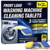 Washing Machine Cleaner Descaler 28 Pack - Designed for Front
