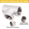 Sydien Tee Pipe Fittings 304 Stainless Steel Tee 1" x