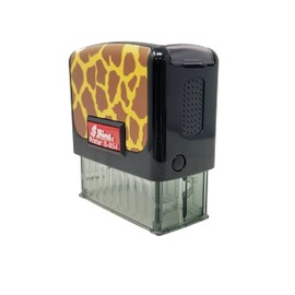 Shiny S-854 Self Inking Notary Stamp Virginia (Giraffe Faceplate)
