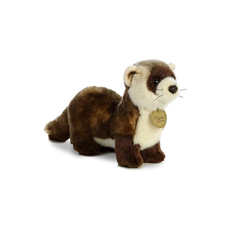 Aurora® Realistic Miyoni® Black Footed Ferret Stuffed Animal - Lifelike