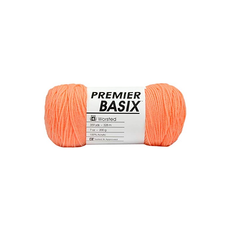 PREMIER YARNS YARN BASIX CORAL
