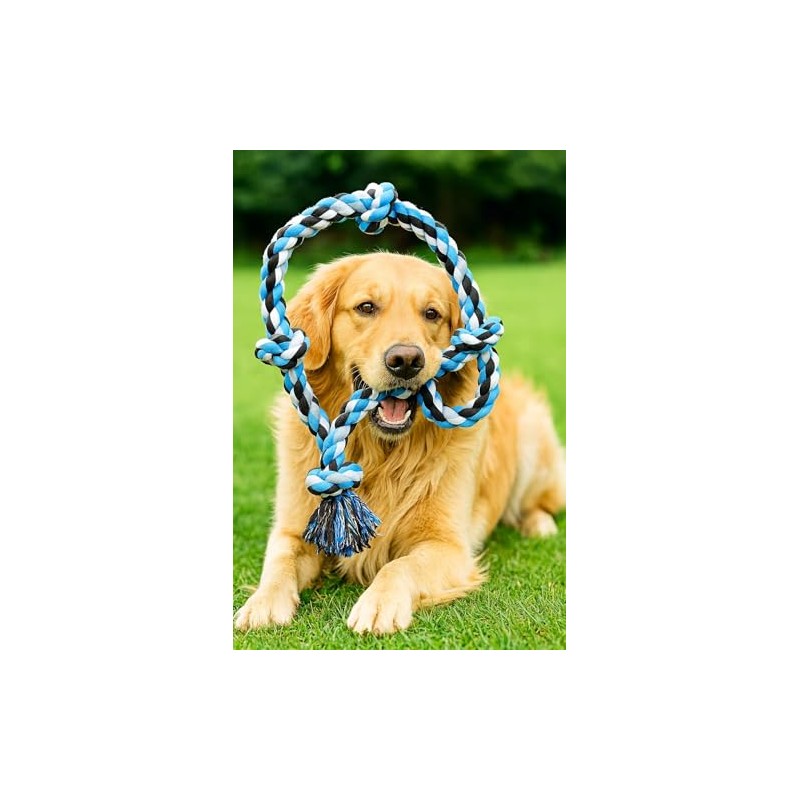PUBAMALL Cuerdas de Juguete para Perros, Cuerda para Masticar Perros
