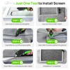 King&Charles Versatile Screen Roller Tool, 3 in 1 Screen Spline/Repair