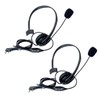 Retevis Passive Noise Cancelling Overhead Headset, Walkie Talkie Earpiece with