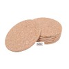 SaatSaa 6 x Cork Coaster Trivet - Heat Resistant Pads