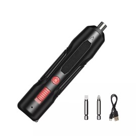 Unbranded Cordless Electric Screwdriver Compact USB Rechargeable Screw Driver Power Tool