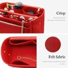 LEXSION 3 in 1 Felt Purse Organizer Insert Bag in