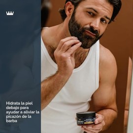 Cremo Crema para Barba y Vello Facial, Palo Santo (Reserve Collection), 4 oz - Calma la Picazón de la Barba, Acondiciona y Ofrece Peinado de Fijación 