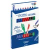 Tratto Cancellik 8 + 2 Colours Erasable Ballpoint Pen for