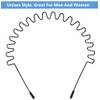 bodbop Metal Hair Band for Men Headband Women Bands Unisex