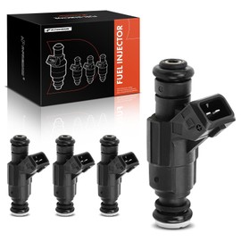 A-Premium Inyectores de combustible compatibles con Golf 2003-2006 Beetle 2000-2005 TT Quattro Seat Leon Toledo Juego de 4 piezas