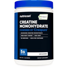 Nutricost Creapure® Creatine Monohydrate 500 Grams