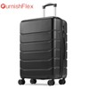 20-28 inch Luggage, Expandable Hardside Suitcase with Spinner Wheels, Hard