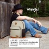 Wrangler Yellowstone Western-Style Backpack Coated Polyester Water Resistant Casual Daypack