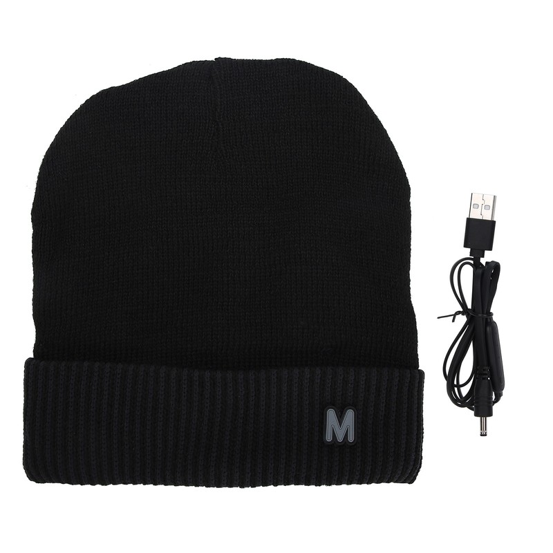 USB Rechargeable Heating Hat Winter Outdoor Warm Fast Heating Breathable