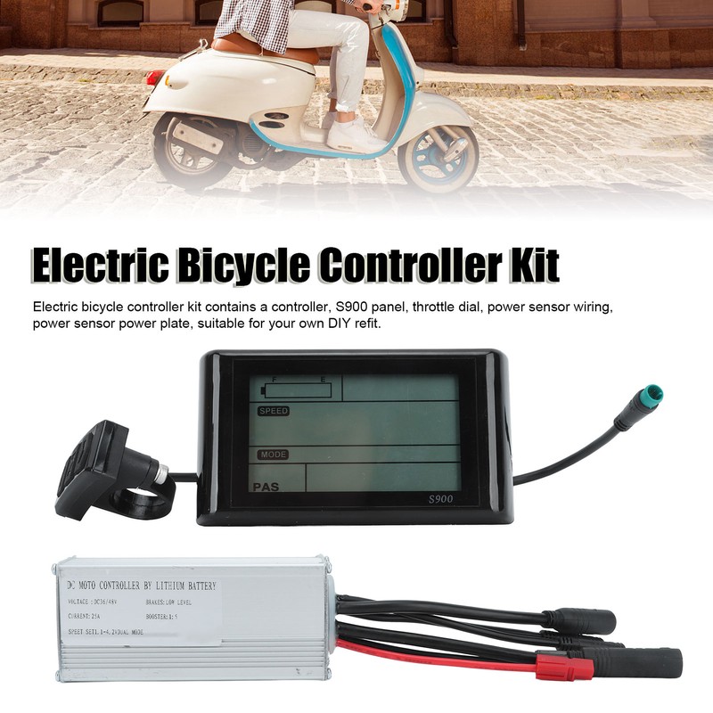 25A Electric Bicycle Controller Kit Electric Bicycle Scooter Controller Kit