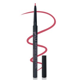 Witch's Pouch Gel Eyeliner Pencil Waterproof Smudge Proof, Long-Lasting Eye Liner Pencils, High-Intensity Colored Waterproof Eyeliner Pencil, Ultra-Smooth Korean Eye Pencil Eye Makeup (06 Pink)