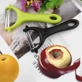 2 Pcs Y-Shaped Swivel Potato Peeler, Stainless Steel Vegetable Peeler Perfect Peeler for Kitchen