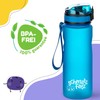 schmatzfatz Leak-Proof Sports Drinking Bottle, BPA-Free, 500 ml, Fruit Insert,