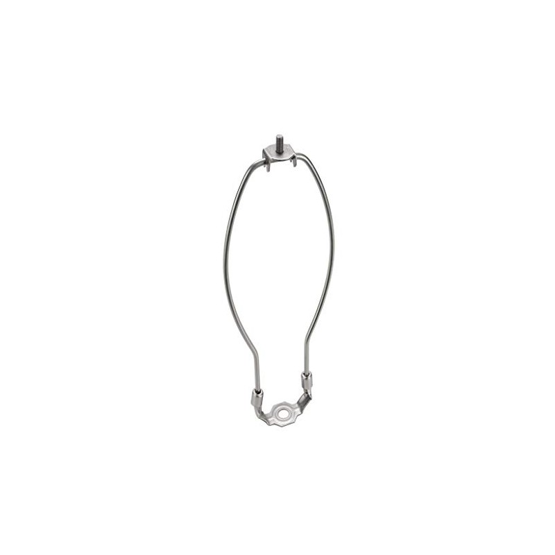 Aspen Creative 20008-2 Saddle, 11" Lamp Harp, Satin Nickel