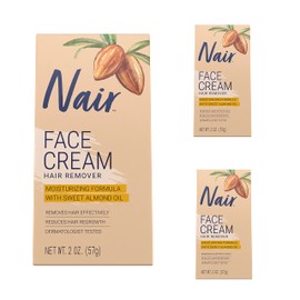 Moisturizing Face Cream For Upper Lip Chin And Fac Nair 2 oz, Pack of 3