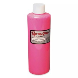Vivify Fuchsia Flow Liquid Color - Vibrant 8oz Dye for Fabric, Paper, and More