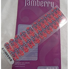 Jamberry Vintage Deco A166 Nail Wrap Half Sheet