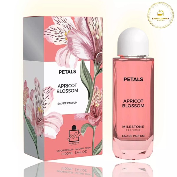 Milestone Petals Apricot Blossom by Milestone EDP 3.4 Oz