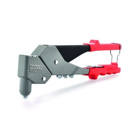 Novus Pop Rivet Gun Riveting Tool Heavy Duty Riveter N-25 Vario Grey and Red 5mm