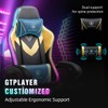 GTPLAYER Gaming Chair, RGB Gaming Chairs with LED Lights, Video