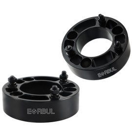 EVRBUL 2.5" Level Lift Kits, Front Suspension Strut Spacer Lift Kit Compatible with Ford F150 2004-2024 Expedition 2003-2018, Lincoln Mark LT, 2 PCS Aluminium Alloy Front Chassis Leveling Lift Kits